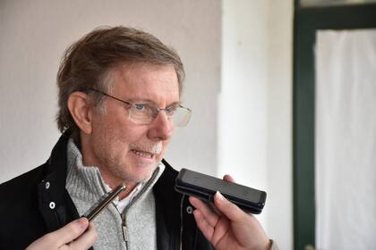 El secretario de Agricultura, Juan José Bahillo en la muestra ganadera de Gualeguaychú
