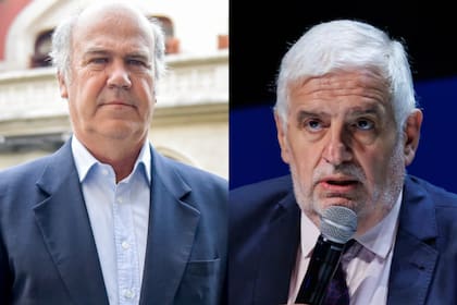 El secretario de Agricultura, Sergio Iraeta, y Fernando Vilella, exsecretario de Bioeconomía