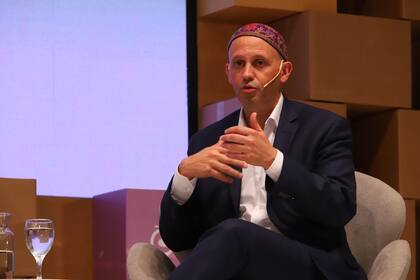 El secretario de Ambiente y Desarrollo Sustentable, Sergio Bergman , estuvo presente en el evento de sustentabilidad de LA NACION