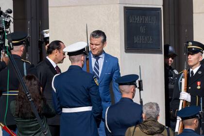 El secretario de Defensa de Estados Unidos, Pete Hegseth (Archivo)