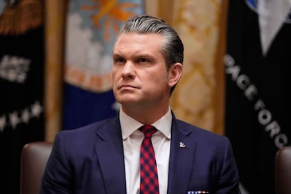 El secretario de Defensa de Estados Unidos, Pete Hegseth