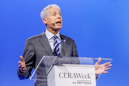 El secretario de Energía estadounidense, Chris Wright, en CERAWeek, la conferencia de energía más importante del mundo