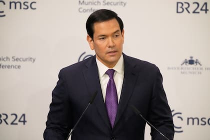 El secretario de Estado de Estados Unidos, Marco Rubio, interviene en la Conferencia de Seguridad de Múnich, Alemania