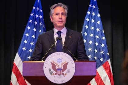 El secretario de Estado estadounidense, Antony Blinken. (AP Foto/Mark Schiefelbein, Pool)
