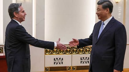 El secretario de Estado norteamericano, Antony Blinken y el presidente Xi Jinping se reunieron en Pekín