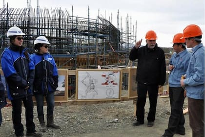 El secretario de Gestión Pública de Neuquén, Rodolfo Laffitte, explicó los alcances de la obra en marcha