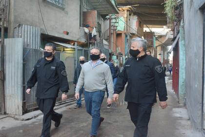El secretario de Seguridad porteño Marcelo D’Alessandro recorrió la villa 31