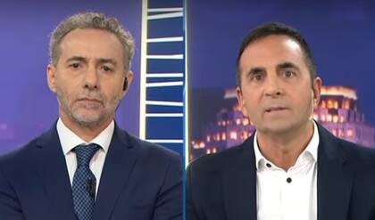 El secretario de Trabajo, Julio Cordero, entrevistado por Luis Majul en La Cornisa