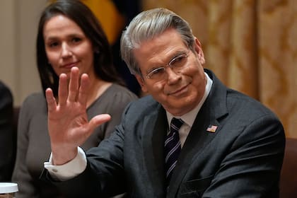 El secretario del Tesoro de Estados Unidos, Scott Bessent, dijo que la Argentina es una "pieza central" en la estrategia de Estados Unidos para América Latina (Foto AP/Alex Brandon)