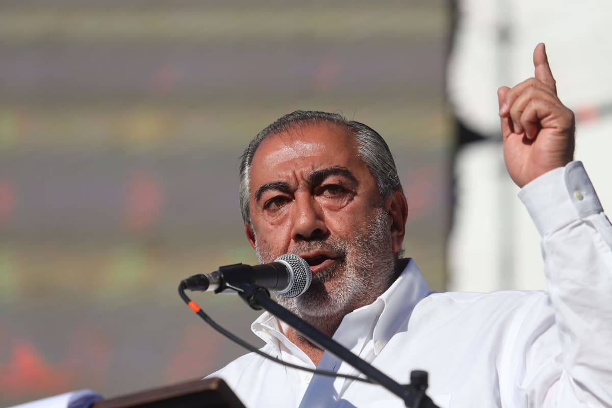 El secretario general de la Confederación General del Trabajo (CGT), Héctor Daer