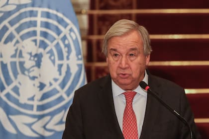 El secretario general de la ONU Antonio Guterres.