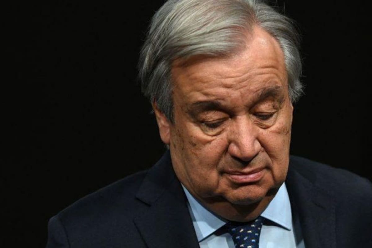 El secretario general de la ONU, Antonio Guterres