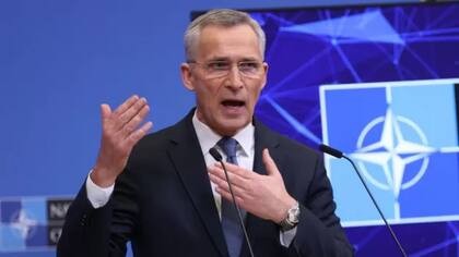 El secretario general de la OTAN, Jens Stoltenberg, criticó duramente la invasión rusa