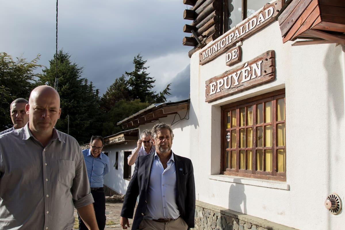 El secretario Rubinstein recorrió Epuyén