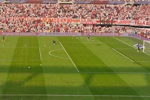 El sector derecho del ataque y el área que da a Figueroa Alcorta, los sectores más dañados del campo de juego del Monumental