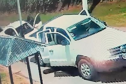El secuestro quedó filmado por una cámara de seguridad