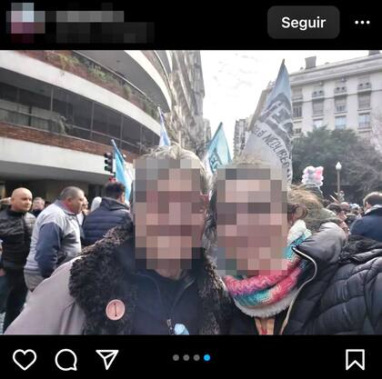 El seguimiento realizado en diversas imágenes