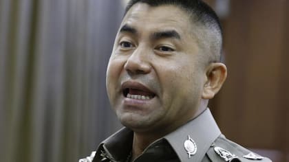 El segundo al mando de la Policía de Tailandia, Surachate Hakparn