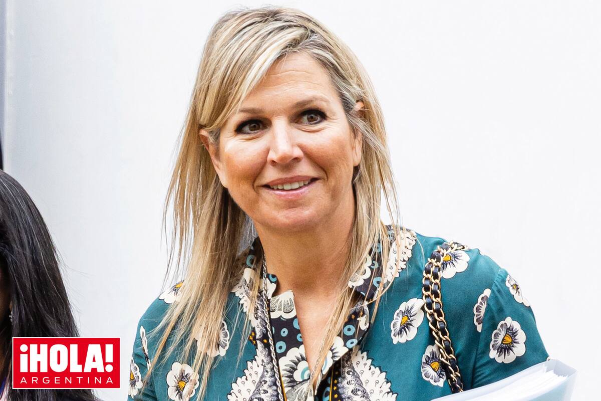 El segundo día de su viaje, Máxima optó por un estilismo muy a tono con el país anfitrión.