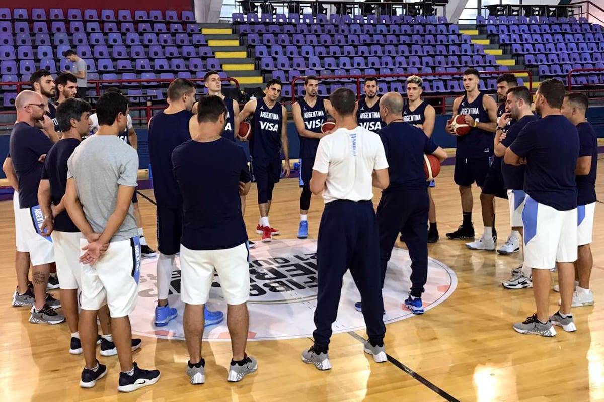 El seleccionado Argentino de básquetbol en San Luis a la espera del debut en las eliminatorias para la Americup 2021
