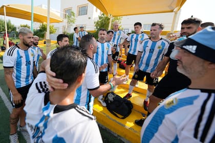 El seleccionado argentino de hinchas, fue uno de los principales responsables de la organización del Mundialito