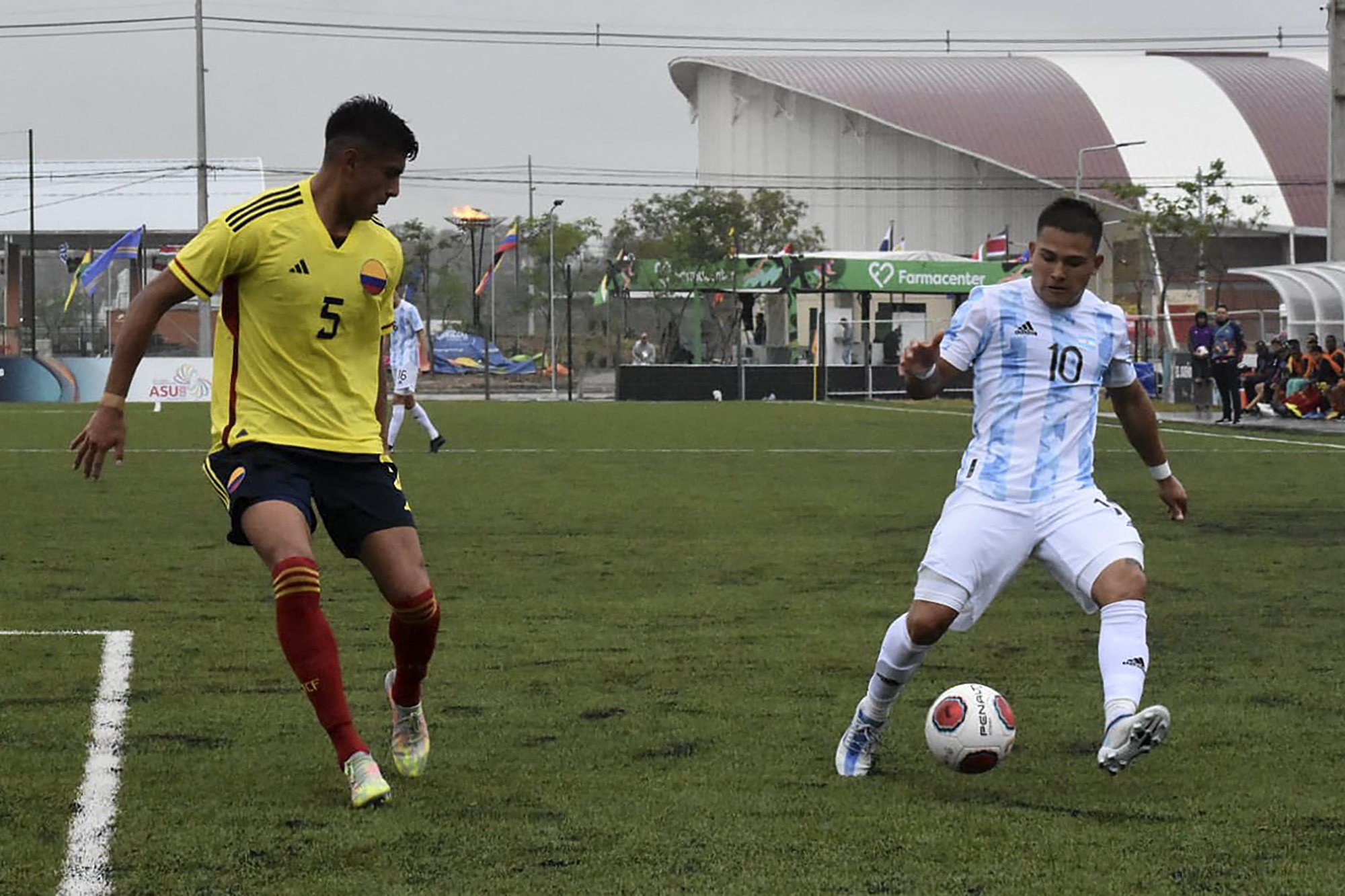 El seleccionado argentino Sub 20 de Javier Mascherano sumó otra derrota, esta vez ante Colombia, y no tiene posibilidades de avanzar en los Juegos Suramericanos de Asunción 2022.