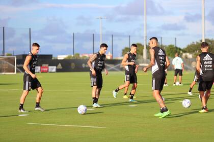 El seleccionado argentino tiene todo listo para enfrentar a Honduras