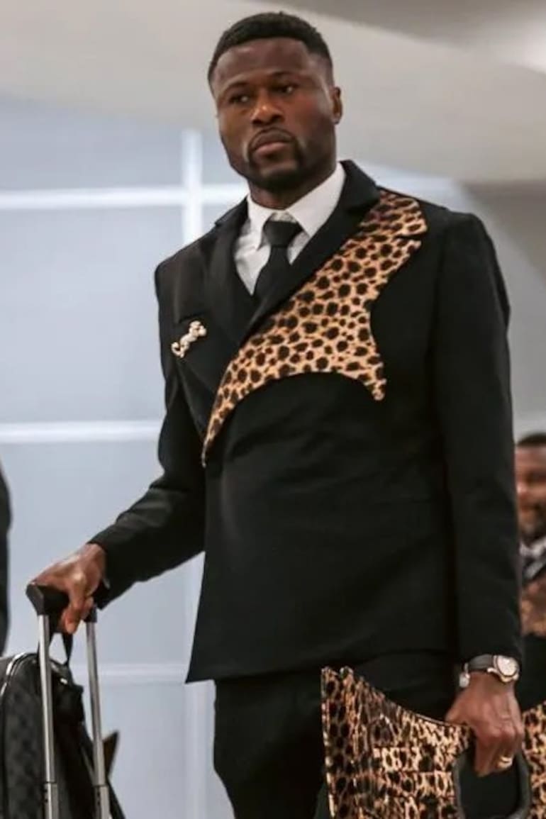 El seleccionado de la República Democrática del Congo destaca con detalles animal print de leopardo, el felino con el que identifican al seleccionado