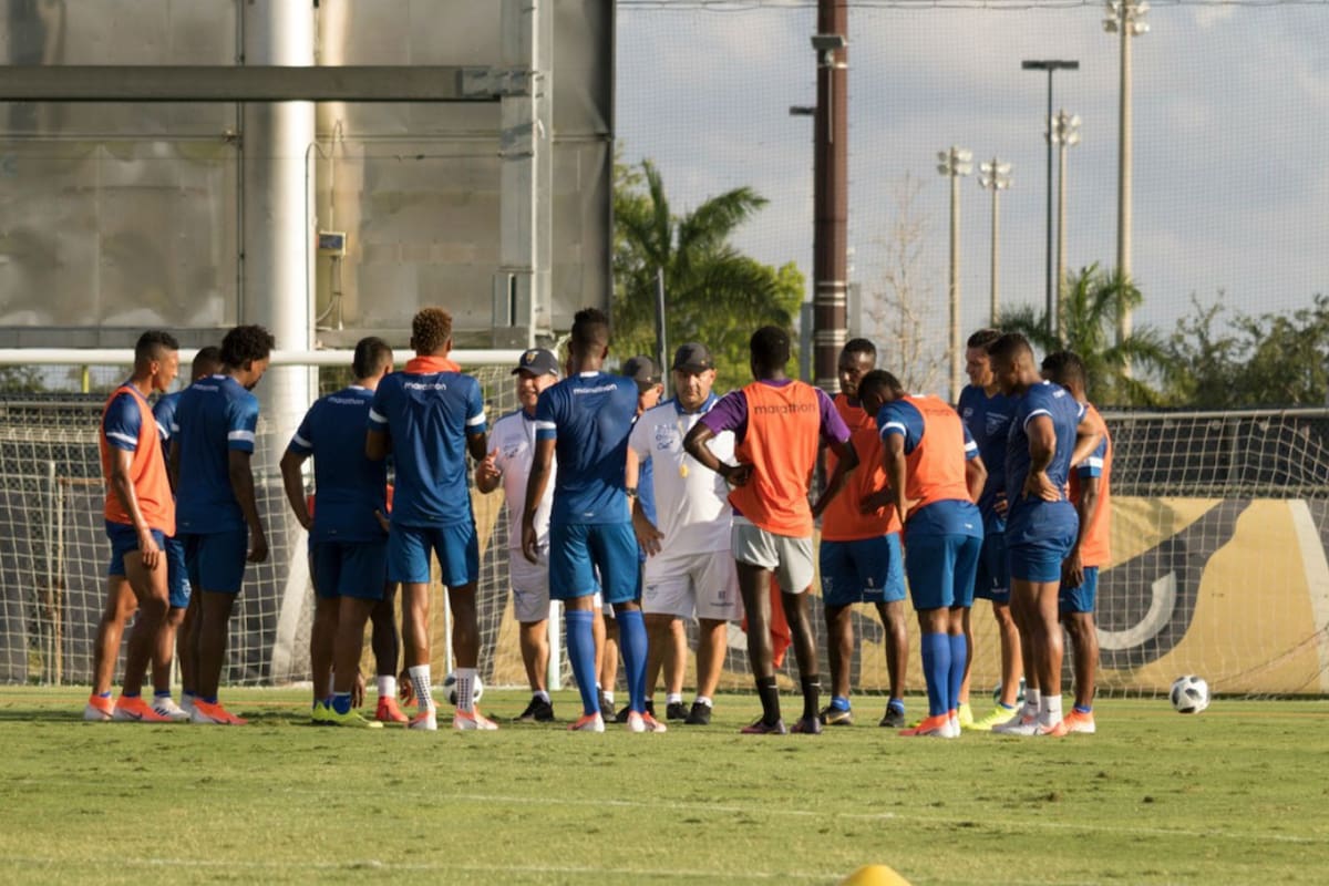 El seleccionado que dirige "el bolillo" Gómez en plena preparación para la Copa América 2019