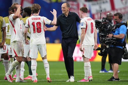 El seleccionador de Inglaterra, Thomas Tuchel, se hizo querer por los jugadores