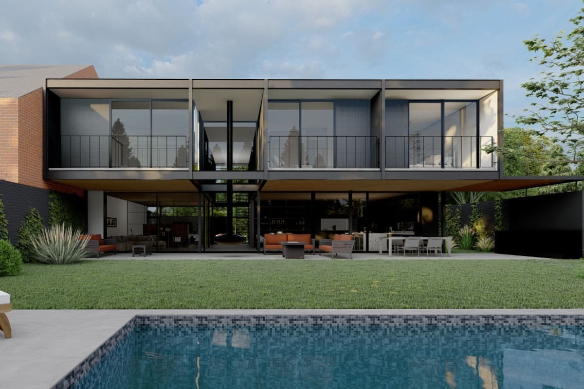 El sello de Idero está en el material protagonista de sus construcciones: el acero