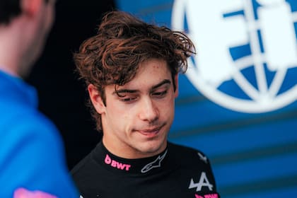 El semblante de insatisfacción de Colapinto, después del 16° lugar en el GP de Japón