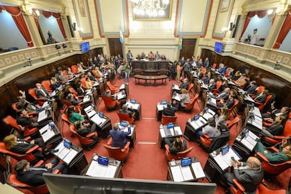 El Senado bonaerense, donde fracasó el proyecto de endeudamiento de Kicillof