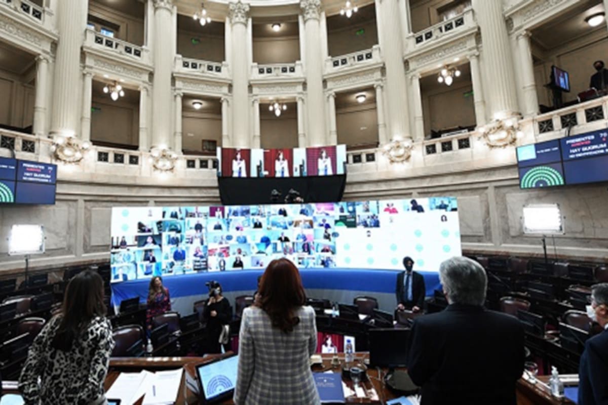 El Senado le dio anoche media sanción a la reforma judicial