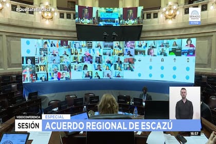 El Frente de Todos aplicó su mayoría y espera tratar la semana próxima en el Senado la ley de Reforma Judicial