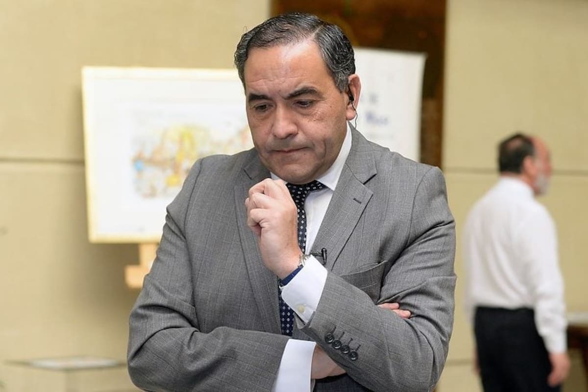 El senador chileno Fidel Espinoza Sandoval.