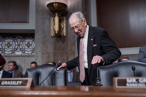 El senador Chuck Grassley, republicano por Iowa