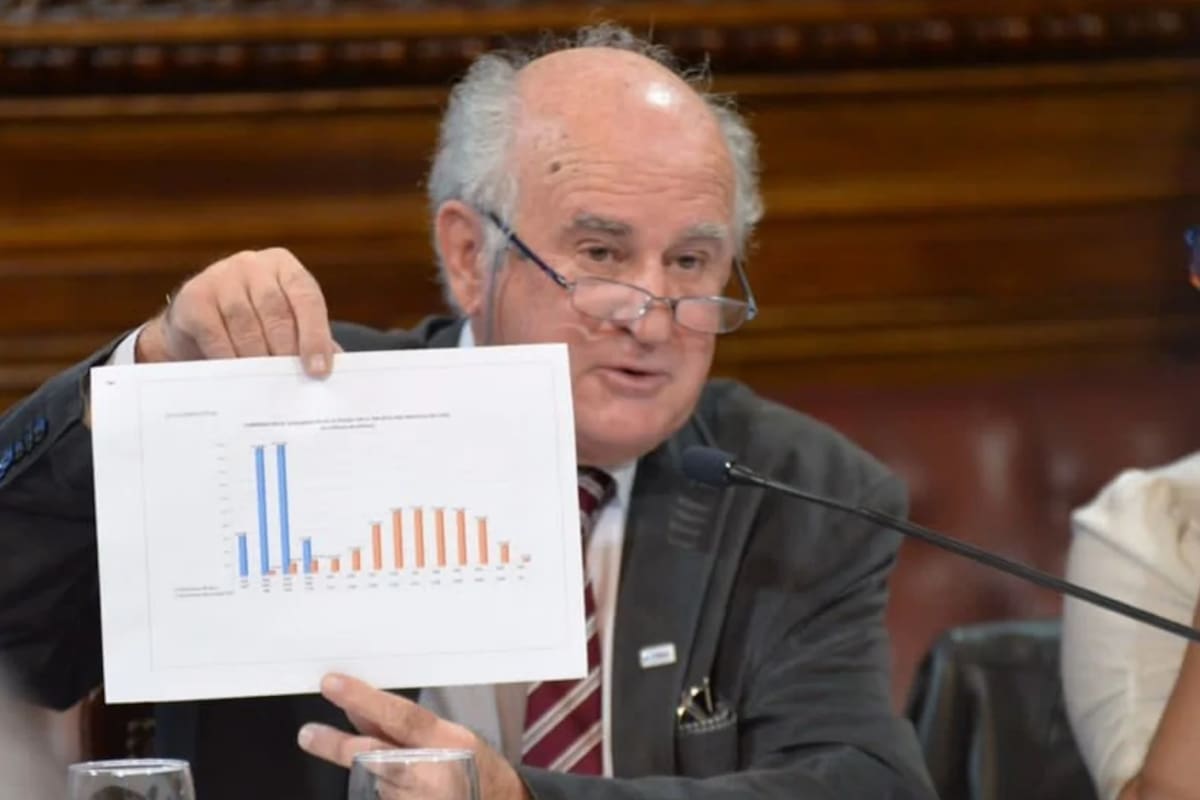 El senador del Frente de Todos por la provincia de Neuquén, Oscar Parrilli