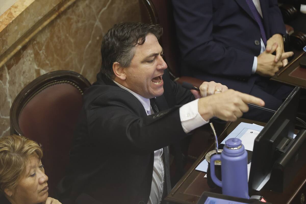 El senador Francisco Paoltroni