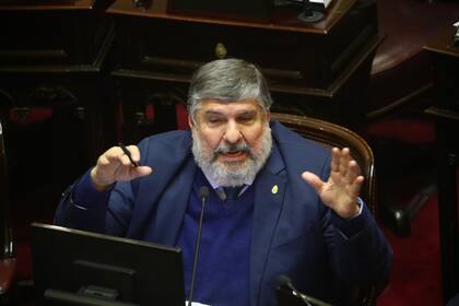 El senador José Mayans, presidente del bloque del Frente Nacional y Popular