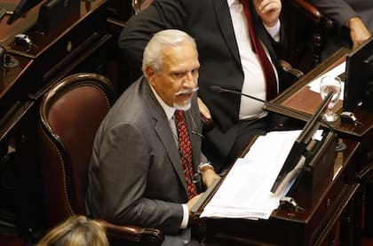 El senador Juan Carlos Romero, de Salta, firmante del proyecto de resolución sobre las dietas