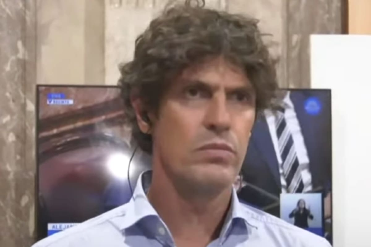 El senador Martín Lousteau habló con LN+ mientras se debatía en la Cámara alta por la suspensión de las PASO