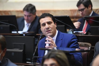 El senador nacional Maximiliano Abad (Juntos por el Cambio-Buenos Aires)