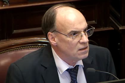 El senador nacional por la Unión Cívica Radical (UCR), Pablo Blanco