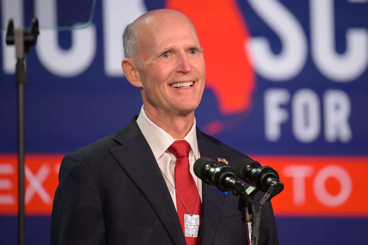 El senador por Florida, Rick Scott, advirtió que no descansaría hasta que "amanezca un nuevo día de libertad para el pueblo venezolano"