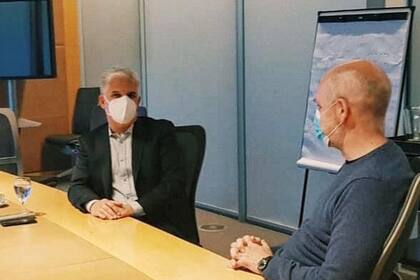 El senador por San Luis Claudio Poggi y el jefe de gobierno porteño, Horacio Rodríguez Larreta, conversaron hoy sobre las elecciones y sobre la realidad sanitaria, económica, educativa y social