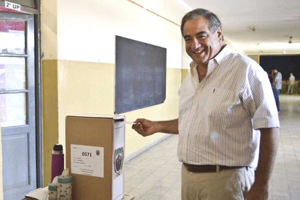 El senador radical Sergio Martínez