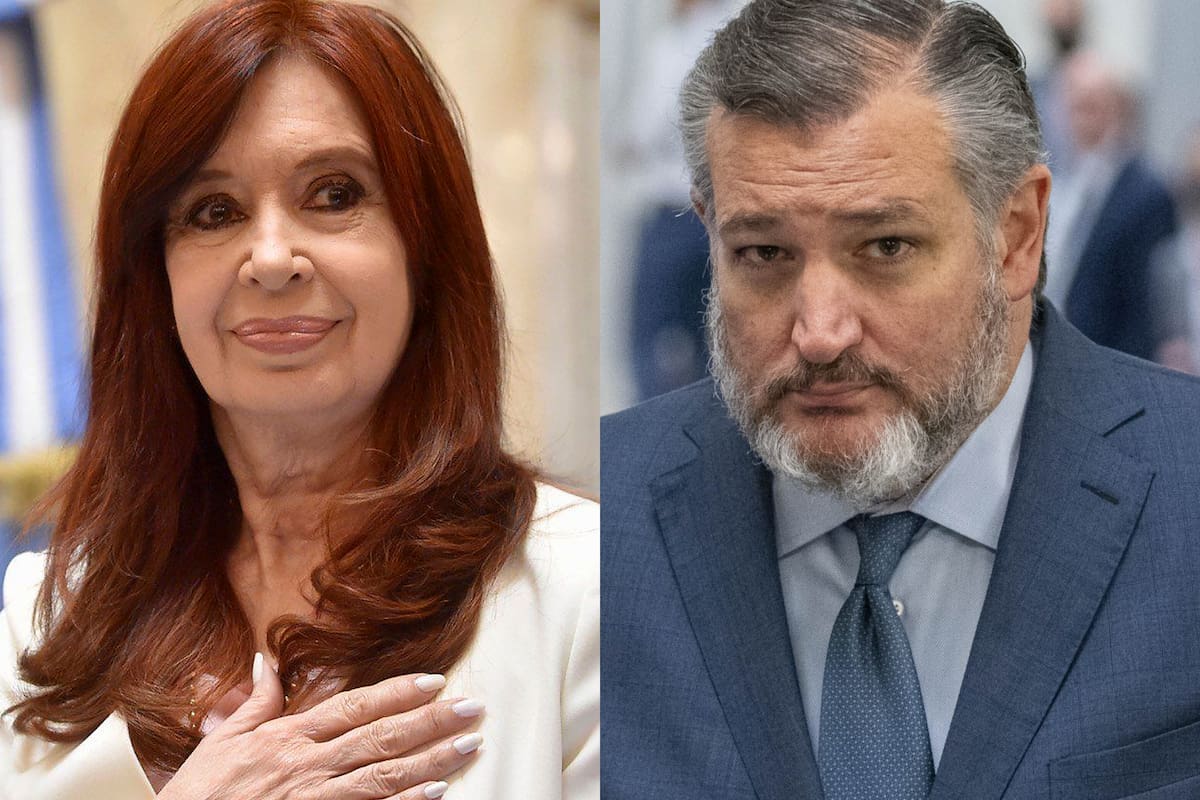 El senador republicano Ted Cruz pidió al gobierno de Biden que sancione a Cristina Fernández de Kirchner por corrupción.