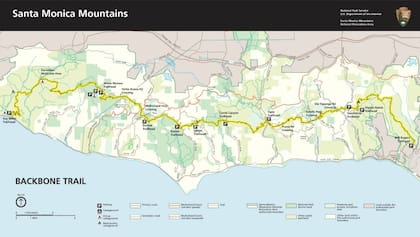 El sendero conecta a los condados de Los Ángeles y al de Ventura