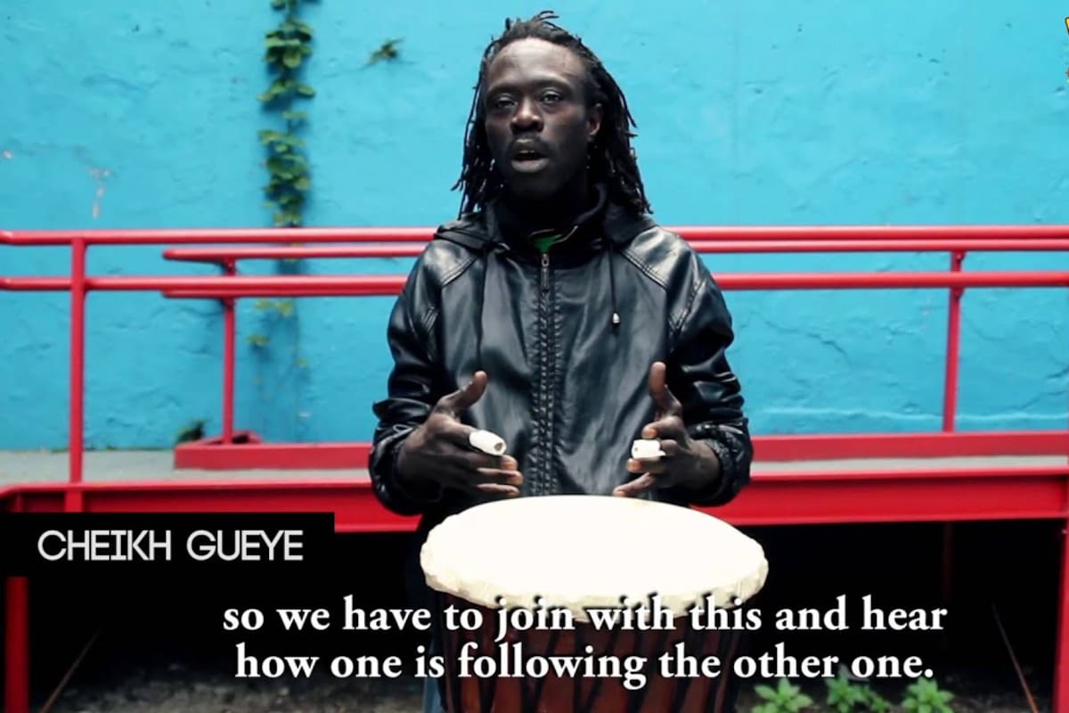 El senegalés Cheikh Gueye, que falleció hoy, deja su fuerte impronta en el universo de la percusión local.